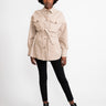 LOST IN ME-Overshirt con Cintura Beige-TRYME Shop