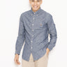 RALPH LAUREN-Camicia Indaco Slim Fit Blu-TRYME Shop