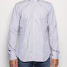 XACUS-Camicia a Righe Blu/Bianco-TRYME Shop
