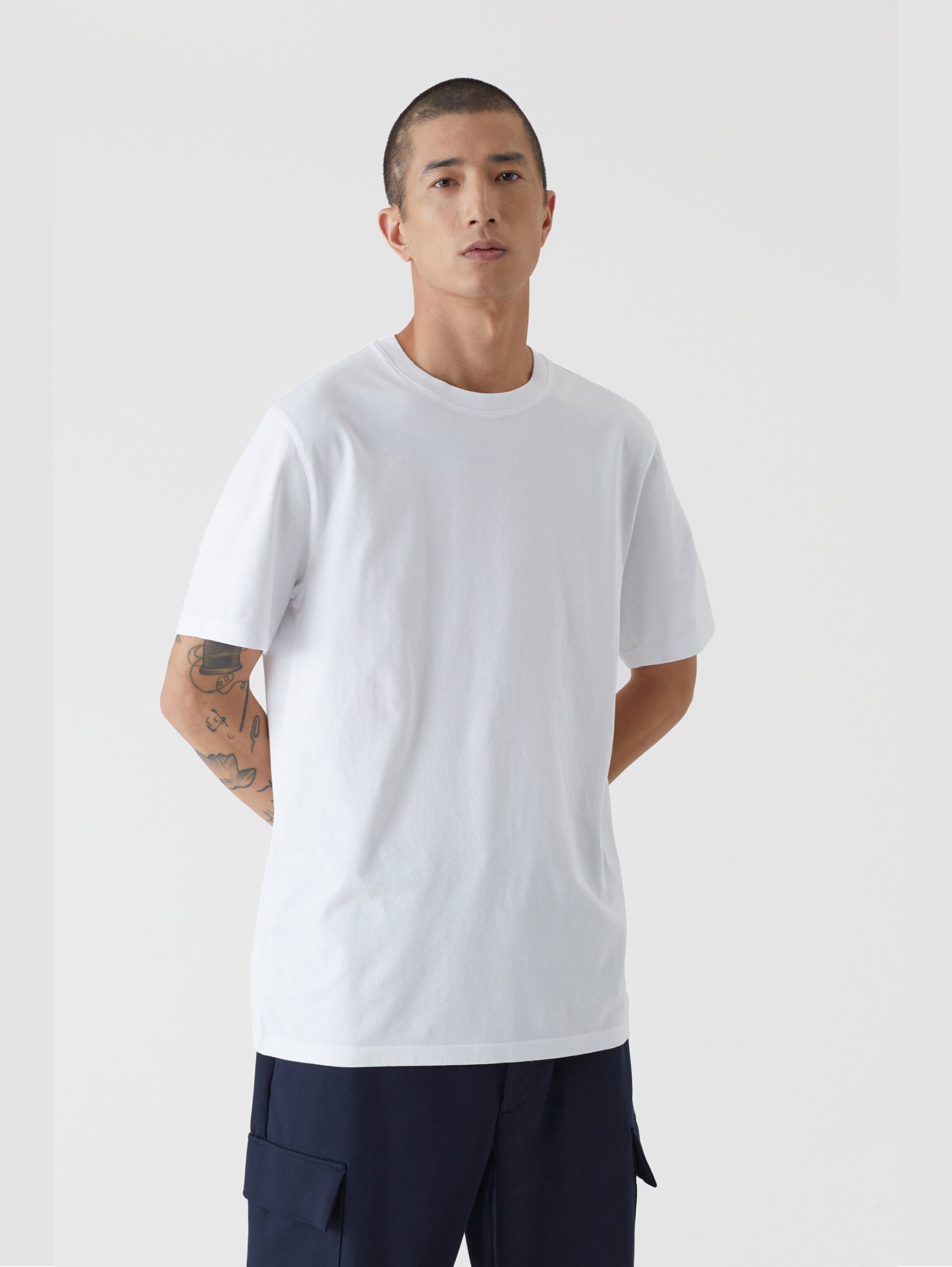 CLOSED-T-shirt in Cotone Organico Bianco-TRYME Shop