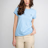 RALPH LAUREN-T-shirt Girocollo Blu-TRYME Shop
