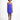 PINKO-Abito Corto Drappeggiato Blu-TRYME Shop