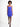 PINKO-Abito Corto Drappeggiato Blu-TRYME Shop