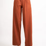 FEDERICA TOSI-Pantaloni con Pences Tabacco-TRYME Shop