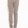 BRIGLIA 1949-Pantaloni Chino in Cotone Armaturato Slim Fit - Grigio-TRYME Shop
