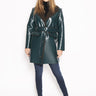 OOF-Cappotto Reversibile Impermeabile Verde-TRYME Shop