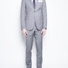PAOLONI-Abito in Fresco Lana Grigio-TRYME Shop