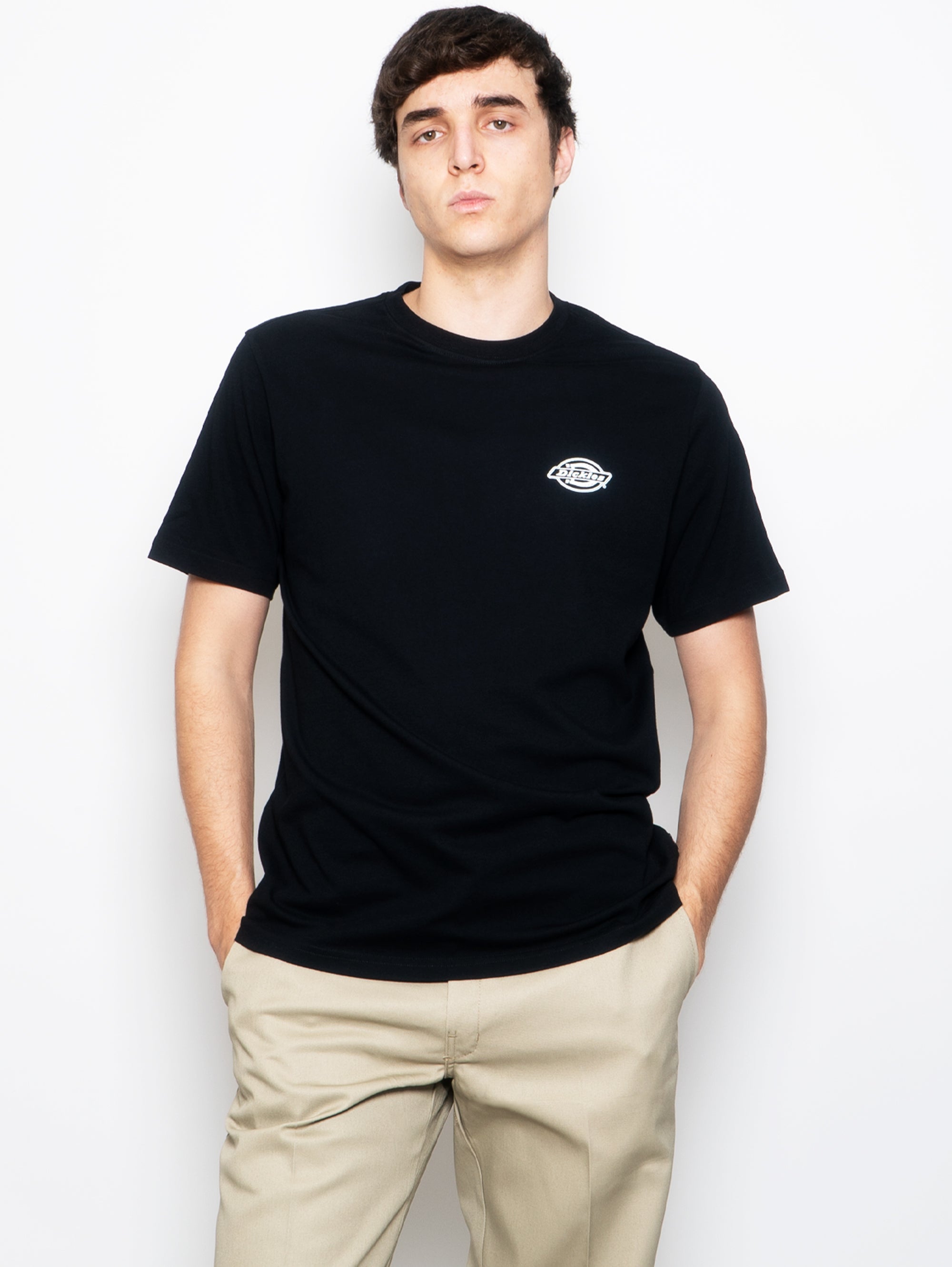 DICKIES-T-shirt Relaxed Fit Nero-TRYME Shop