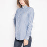 RALPH LAUREN-Camicia in Chambray Classic Fit Blu-TRYME Shop