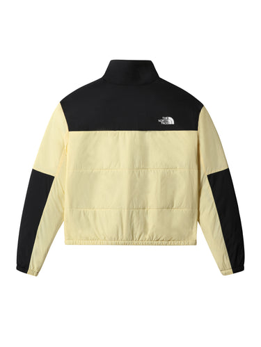 Steppjacke Color Block Gelb/Schwarz