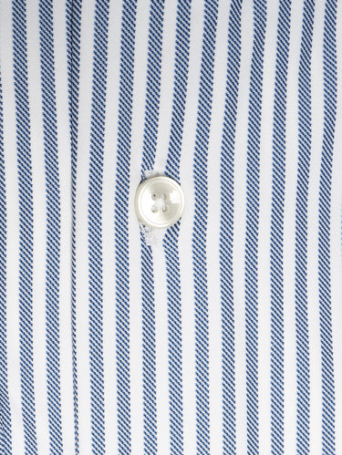 White/Blue Striped Shirt