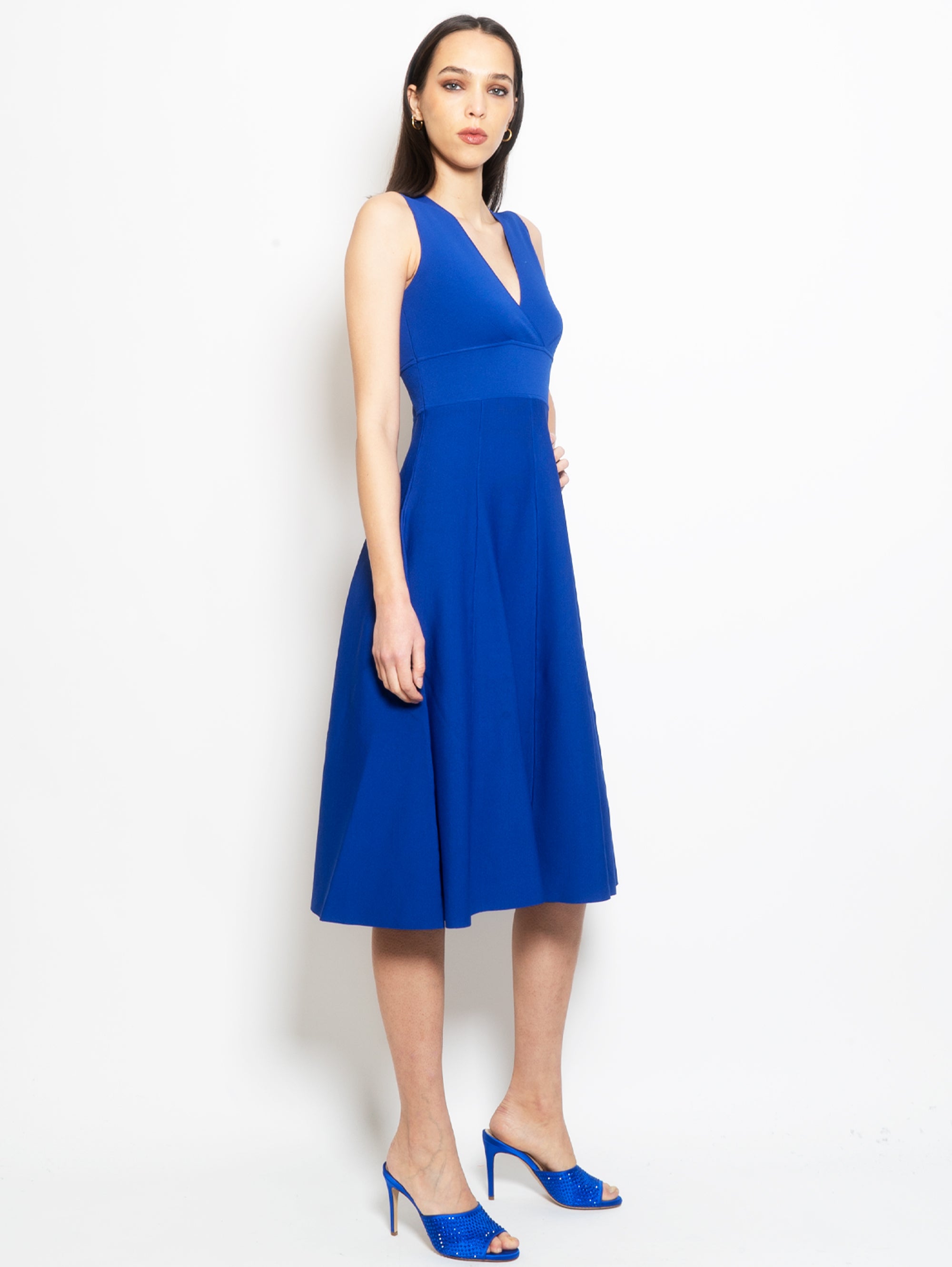 Bluette Flared Midi Dress
