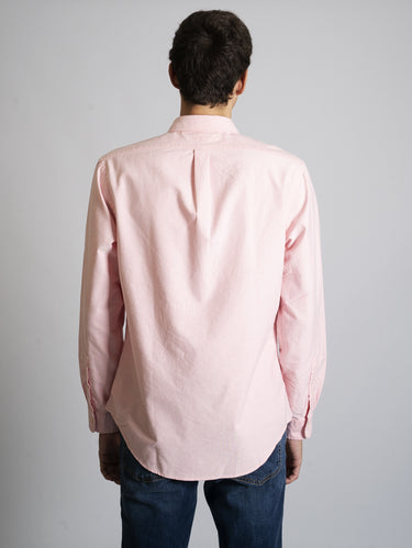 Hemd aus Oxford-Baumwolle Rosa