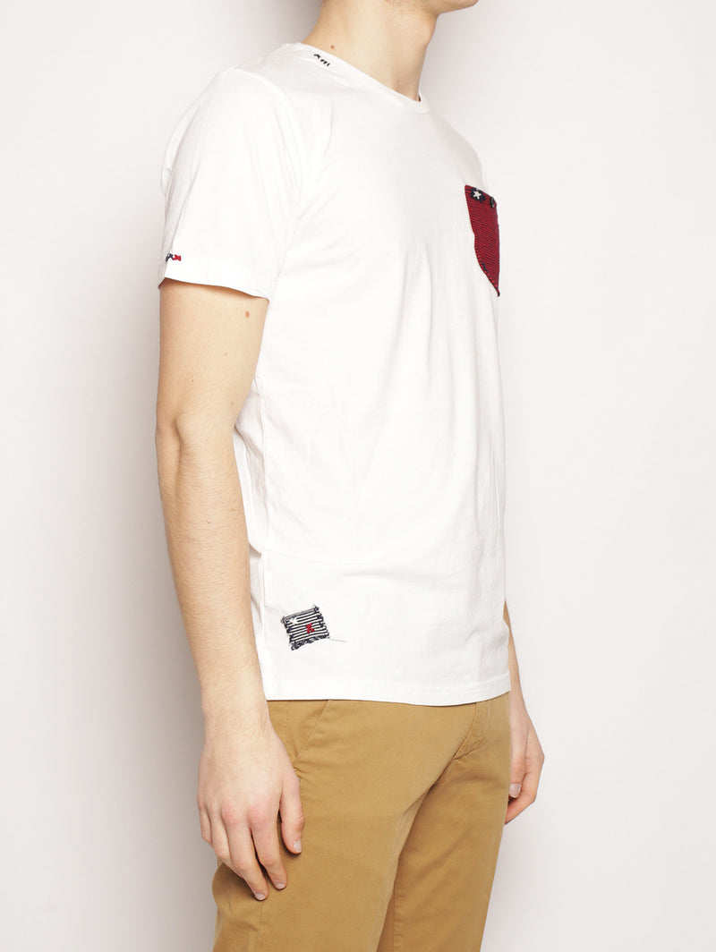 T-Shirt Classic Pocket Off White-T-shirt-in the box-TRYME Shop