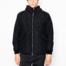 STONE ISLAND-Giubbotto in Tela David con Micropile Nero-TRYME Shop