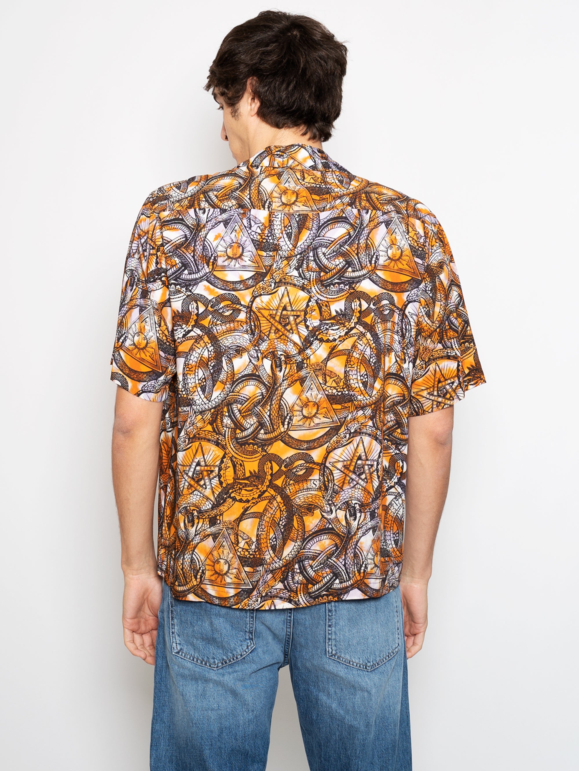Shirt with Multicolor Print