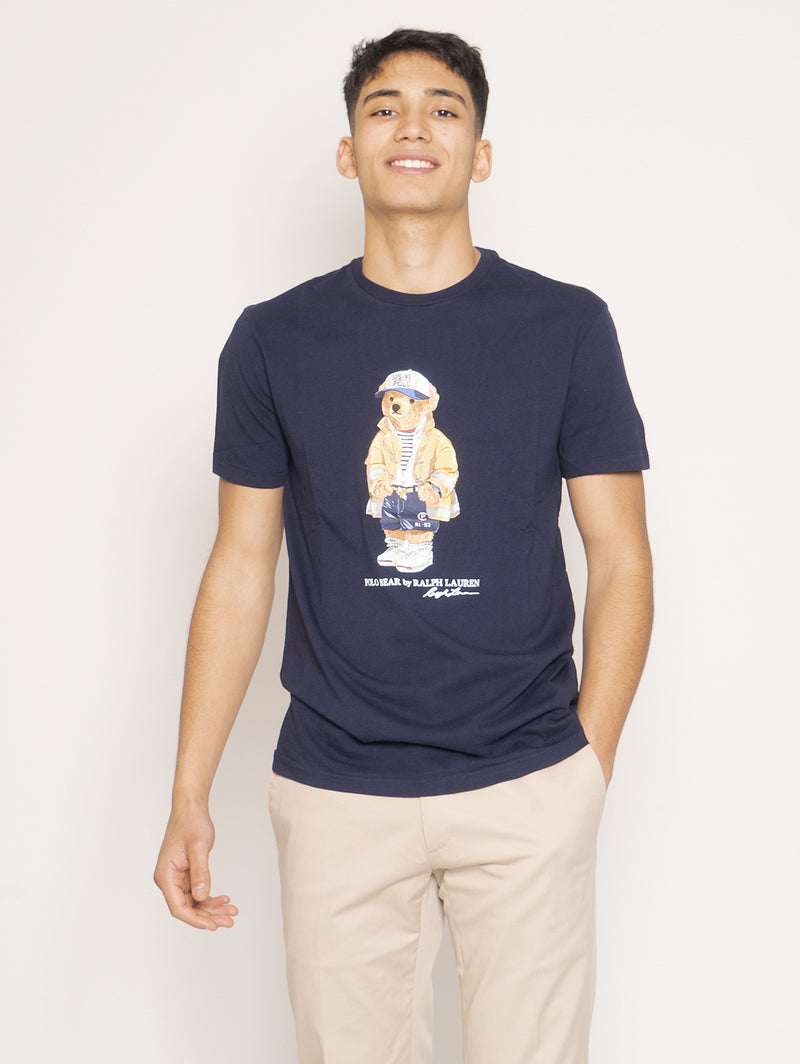 T-shirt Polo Bear Blu