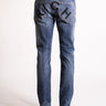 JOHN RICHMOND-Jeans con Logo Stampato Blu/Nero-TRYME Shop