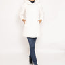 WOOLRICH-Giaccone Parka in City Fabric - Bianco-TRYME Shop