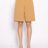 TWIN SET-Bermuda con Borchie Marrone-TRYME Shop