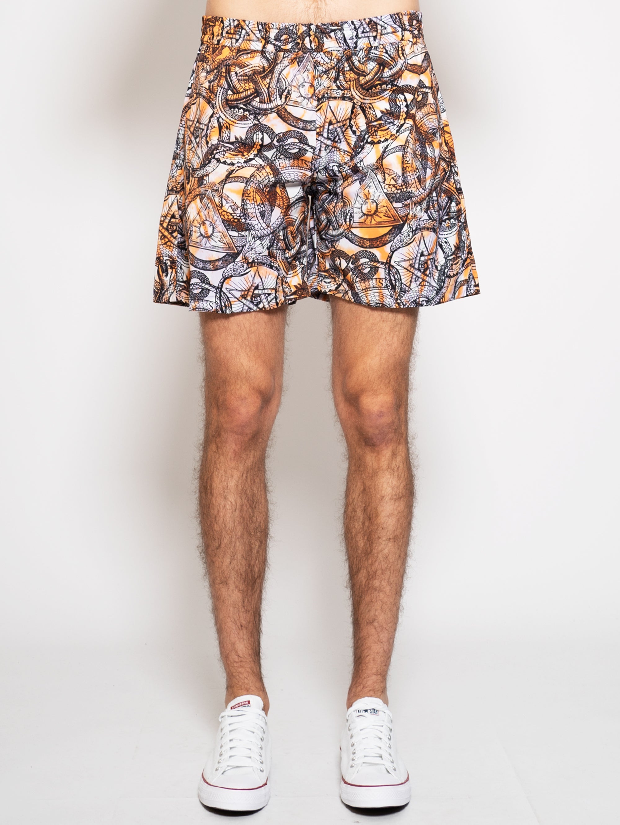 ARIES-Shorts Stampati Multicolor-TRYME Shop