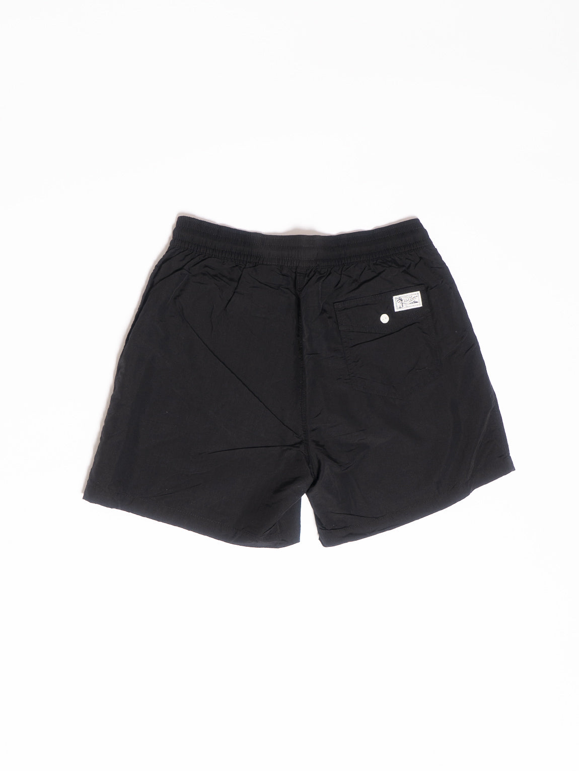 Black swim shorts