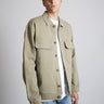 CLOSED-Overshirt in Cotone Verde-TRYME Shop