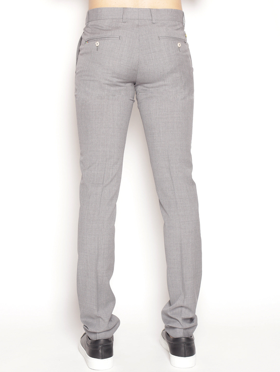 Pantalone elegante slim fit 2232P1858 170000 Grigio-Pantaloni-MANUEL RITZ-TRYME Shop