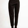 FEDERICA TOSI-Pantaloni Carrot in Gabardine Moro-TRYME Shop