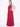 Abito lungo con profondo scollo a V - Michelle Rosso-Abiti-FELEPPA-TRYME Shop