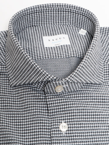 Gray Pied de Poule Active Shirt