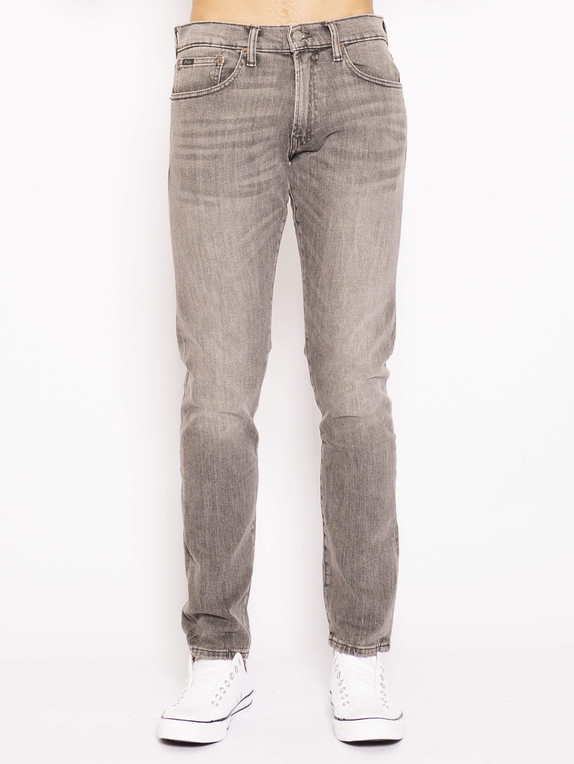 RALPH LAUREN-Jeans in Denim Grigio-TRYME Shop