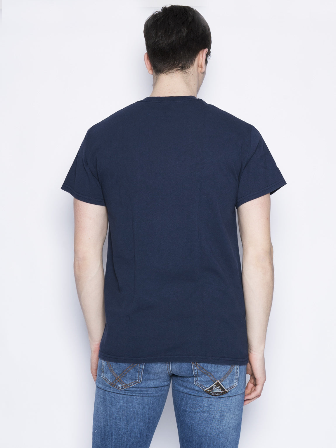 Blue / Gray Cotton Jersey T-shirts