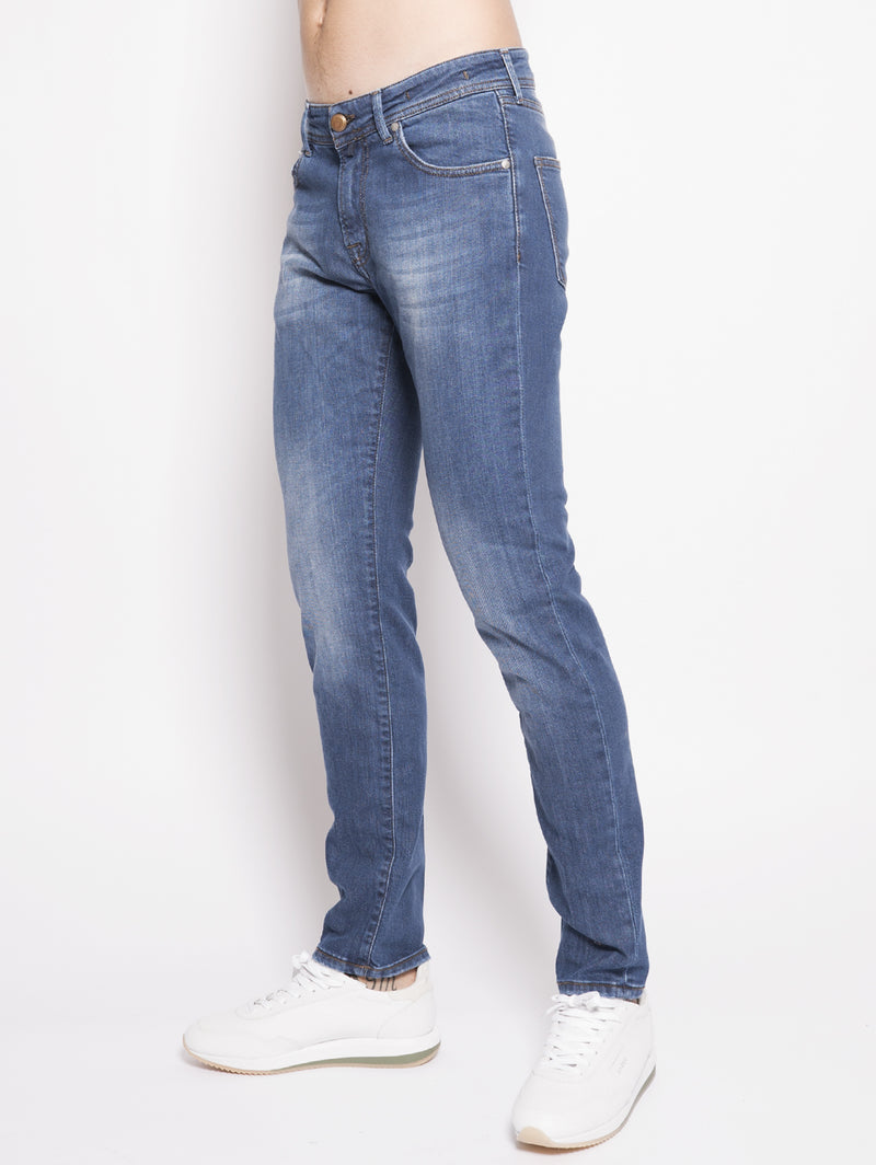 Denim in cotone Denim-Jeans-BRIGLIA 1949-TRYME Shop