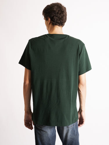 Green Custom Slim Fit Crewneck T-shirt