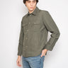 WOOLRICH-Overshirt in Eco Ramar Verde-TRYME Shop