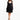 ANIYE BY-Abito Manica Lunga con Rouches Nero-TRYME Shop