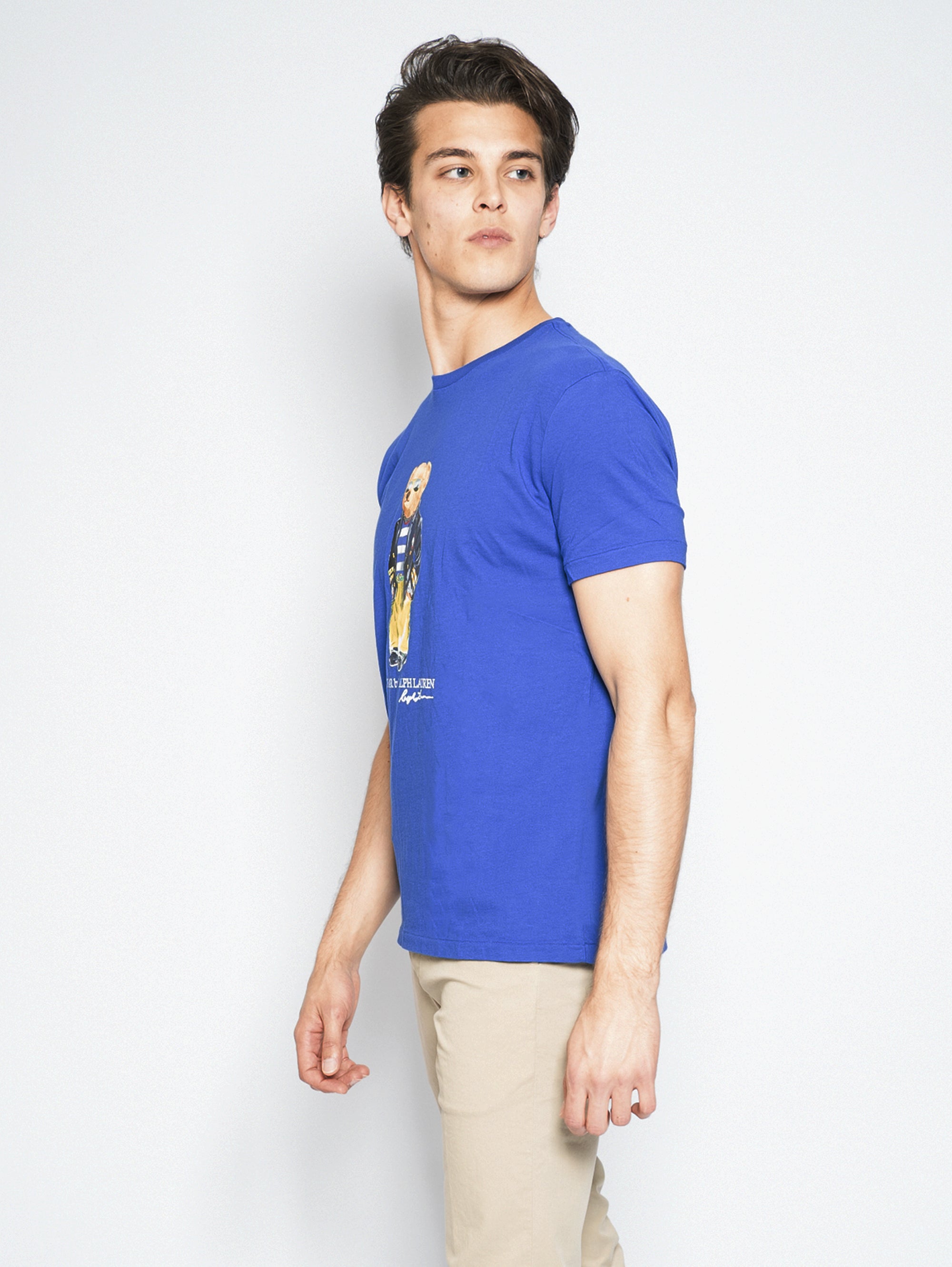 T-Shirt Teddybär Blu