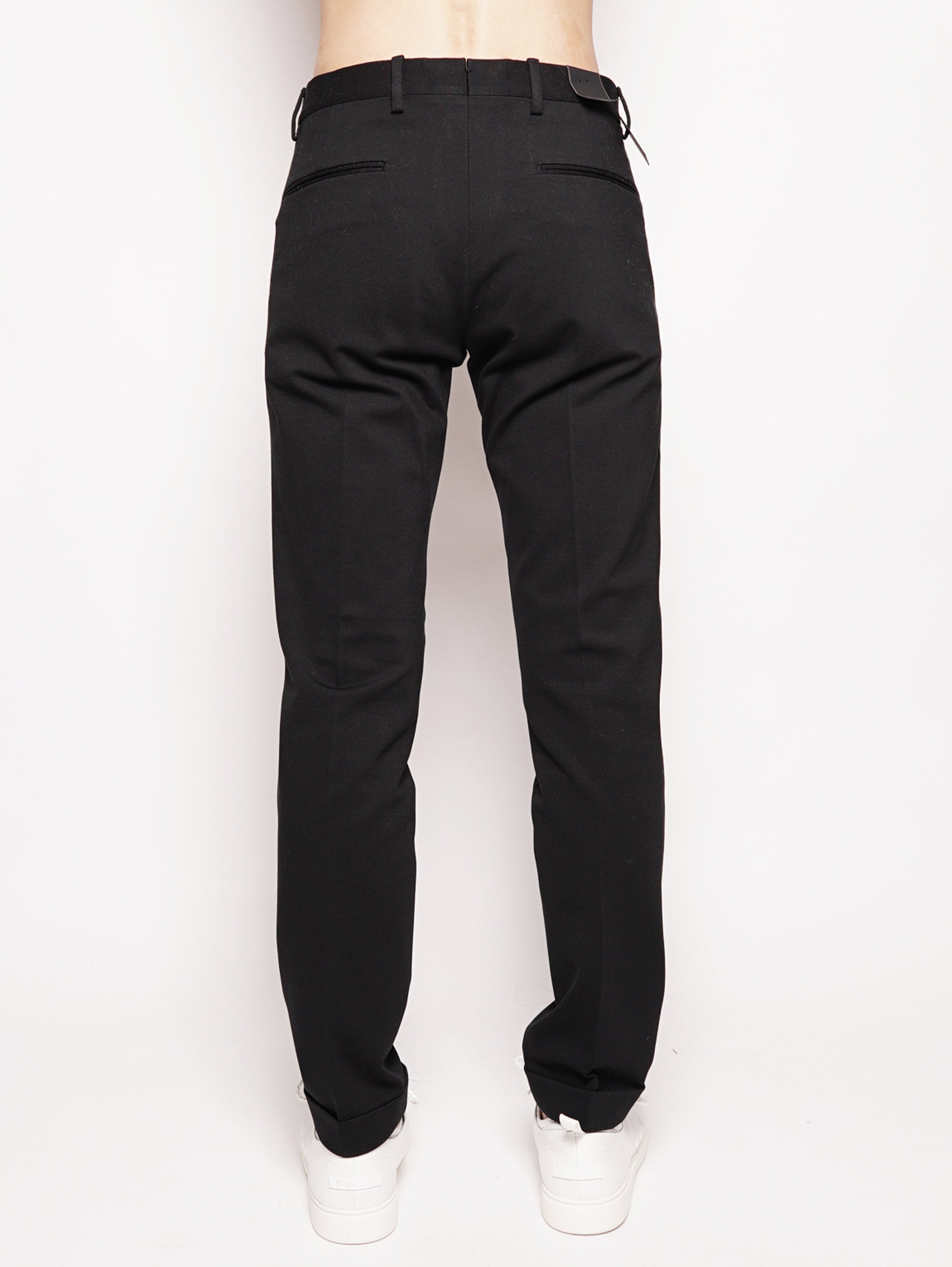 Pantaloni sartoriali in cotone stretch - BG03S Nero-Pantaloni-BRIGLIA 1949-TRYME Shop