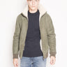 CLOSED-Giacca in Shearling Verde-TRYME Shop