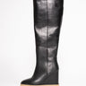 NCUB-Stivali Alti con Para e Zeppa Nero-TRYME Shop