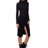 ANIYE BY-Abito Longuette con Schiena Scoperta Nero-TRYME Shop