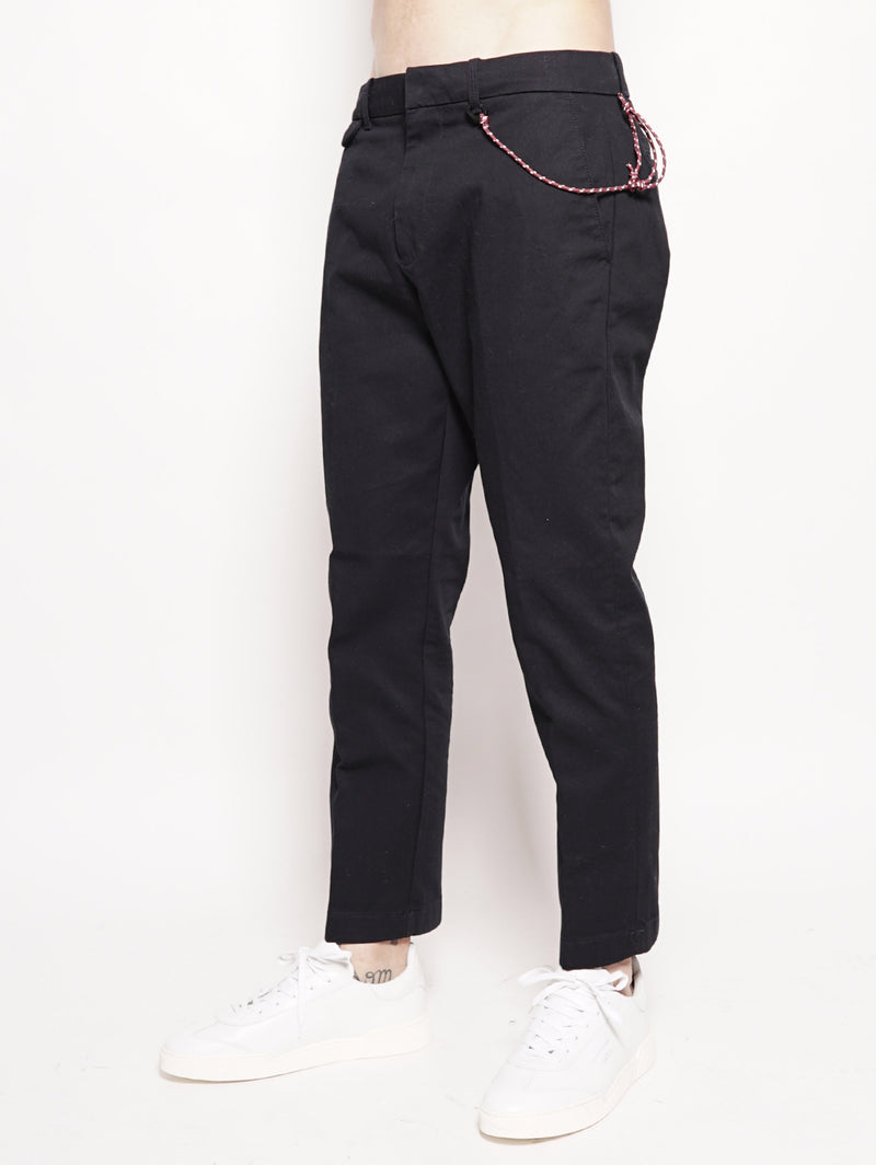 Atelier Cropped Japanese Chino Nero-Pantaloni-CLOSED-TRYME Shop