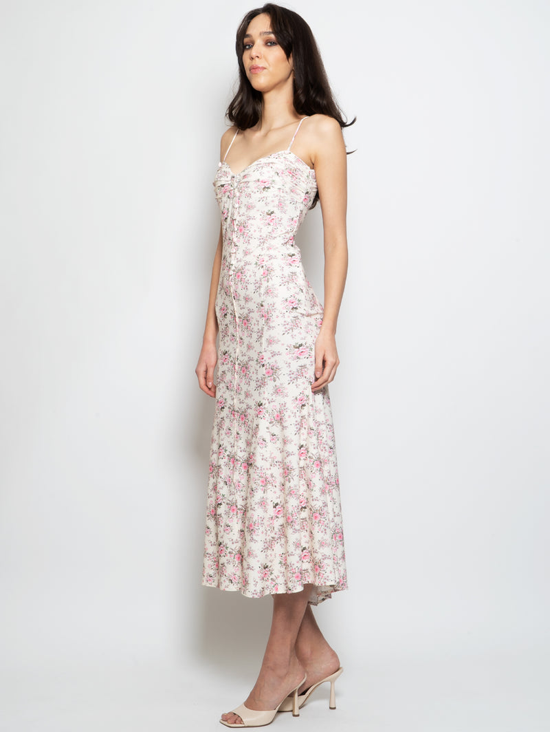 ANIYE BY - Long Floral Bustier Dress – TRYME Shop