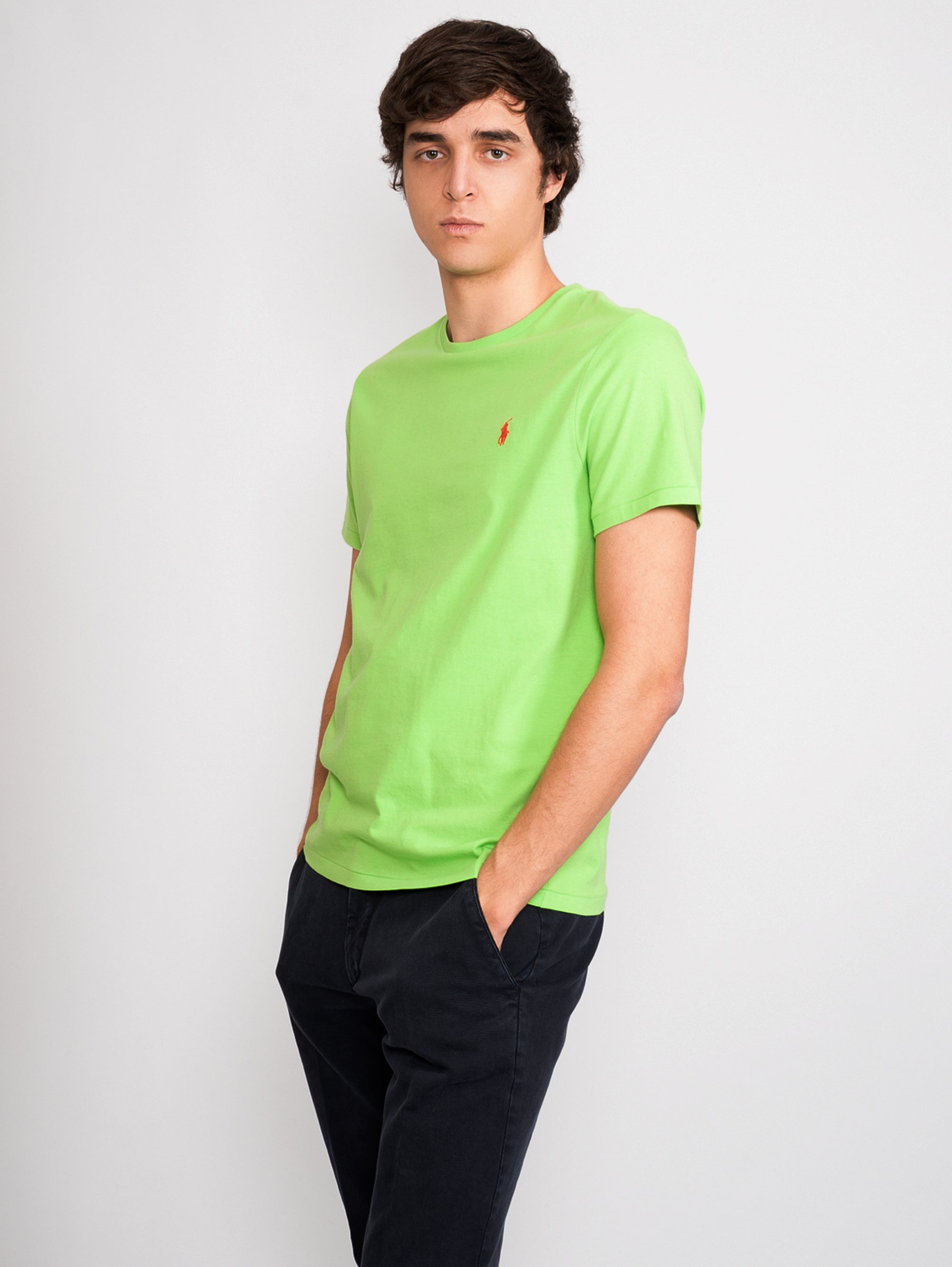 T-shirt Girocollo Verde