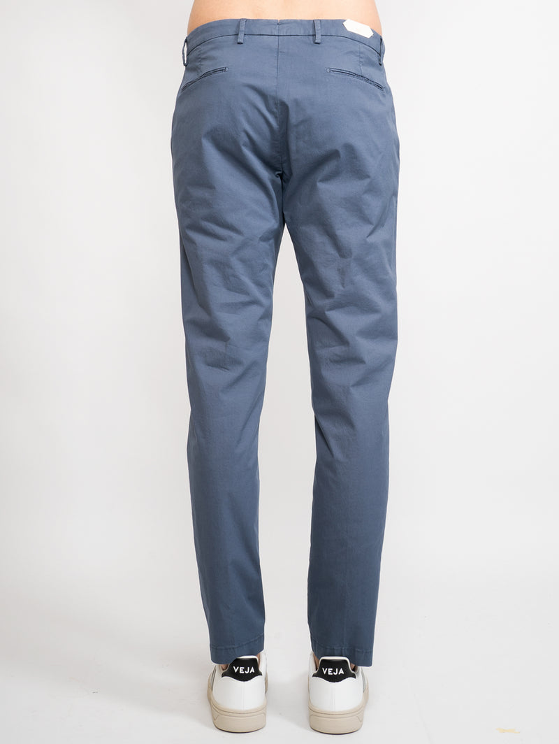 Pantaloni in Jersey Blu Chiaro