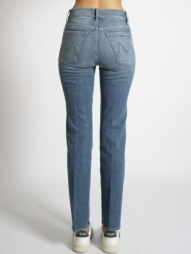 Jeans mit geradem Bein Blau