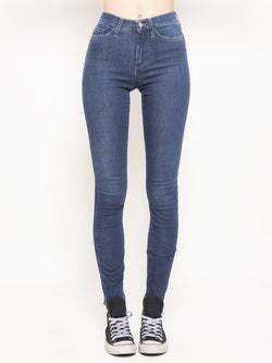 ROY ROGERS-Pantalone in Denim Jeans High Cate Super Stretch Beren Blu-TRYME Shop