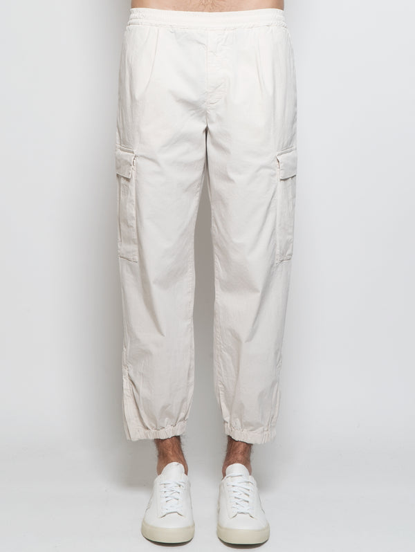 BARENA VENEZIA-Pantaloni Cargo con Elastico Carta-TRYME Shop