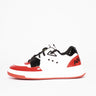 ANIYE BY-Sneaker in Pelle Effetto Vinile Bianco/Nero/Rosso-TRYME Shop